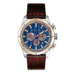 Crocodile CM-004D24C Silver Rosegold Blue   